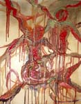 Titolo:Negli inferi del sapere
   cm:40x50
   Tecnica:polimaterico

