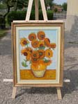 Titolo:omaggio a Van Gogh i Girasoli
   cm:
   Tecnica:
